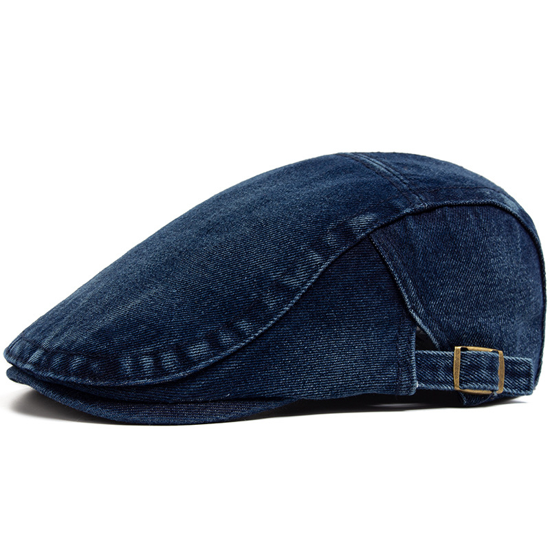 Washed Cotton Flat Cap