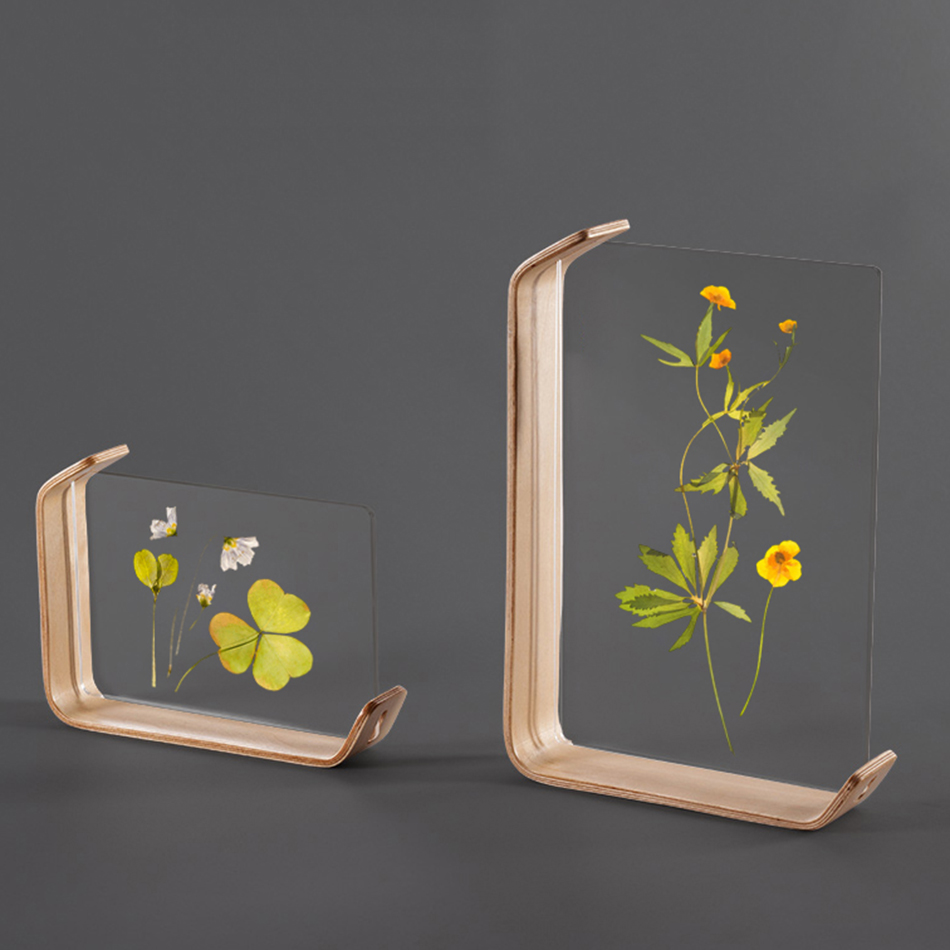 Wood-frame Photo Display